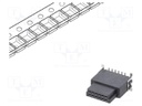 Connector: PCB to PCB; female; PIN: 12; 1.27mm; -55÷125°C; UL94V-0