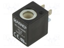 Coil for solenoid valve; IP65; 24VAC; 7.5VA