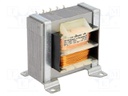 Transformer: mains; 12VA; 230VAC; 7.5V; 7.5V; 0.8A; 0.8A; IP00