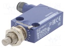 Limit switch; pin plunger Ø7mm and additional fixation; 6A