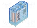 Relay: electromagnetic; DPDT; Ucoil: 48VDC; 8A/250VAC; 8A/30VDC