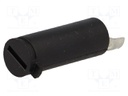 Adapter; cylindrical fuses; 6,3x32mm; 10A; 250V; -25÷70°C