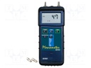 Manometer; 0.02÷29psi; LCD (2000) 16mm; Meas.accur: ±2%