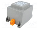 Transformer: mains; 200VA; 230VAC; 12V; Leads: terminal block; IP30