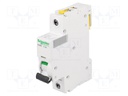 Circuit breaker; 230VAC; Inom: 4A; Poles: 1; DIN; Charact: C; 10kA