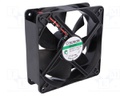 Fan: DC; axial; 12VDC; 120x120x38mm; 234.6m3/h; 48dBA; Vapo; 24AWG