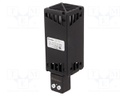 Heater; 50W; 110÷230V; IP20; vertical; Man.series: 7H; 41x41x125mm