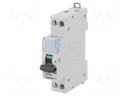 Circuit breaker; 400VAC; Inom: 40A; Poles: 1+N; DIN; Charact: C; 6kA