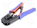 Tool: for RJ plug crimping