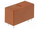 Relay: electromagnetic; SPST-NO; Ucoil: 24VDC; 16A/250VAC; 1.44kΩ