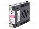 Power supply: switched-mode; modular; 24W; 12VDC; 85÷264VAC; IP20