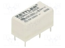 Relay: electromagnetic; SPDT; Ucoil: 24VDC; 6A/250VAC; 6A/30VDC; 6A