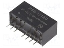 Converter: DC/DC; 6W; Uin: 9÷18V; Uout: 12VDC; Uout2: -12VDC; SIP8