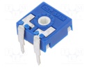 Potentiometer: mounting; single turn,horizontal; 10kΩ; 0.15W