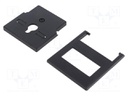 Clip; Colour: black; Series: CLIPS; 108x55x6mm