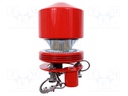 Signaller: obstruction light; continuous light; 96÷224VDC; 2.9kg