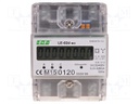 Electric energy meter; digital,mounting; for DIN rail mounting