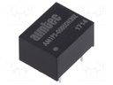 Converter: DC/DC; 1W; Uin: 4.5÷5.5V; Uout: 5VDC; Uout2: -5VDC; DIP8