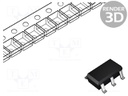 Instrumentation amplifier; 0.3÷2MHz; 2.5÷20V; SOT25; 300mW; 25mA