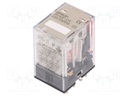 Relay: electromagnetic; 4PDT; Ucoil: 230VAC; 5A/220VAC; 5A/24VDC