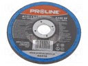 Grinding wheel; Ø: 125mm; Disc thick: 6mm; metal