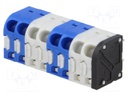 PCB terminal block; angled 45°; 3.5mm; ways: 8; on PCBs; 0.75mm2