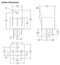 Relay: electromagnetic; SPST-NO; Ucoil: 12VDC; 80A; automotive