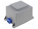 Transformer: encapsulated; 55VA; 230VAC; 11.5V; 5.21A; 1kg; IP00