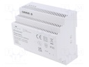 Power supply: switched-mode; for DIN rail; 150W; 24VDC; 6.25A