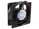 Fan: DC; axial; 119x119x38mm; 310m3/h; 65dBA; ball bearing; 6000rpm