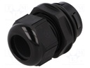 Cable gland; IP68; Mat: polyamide; black; push-in