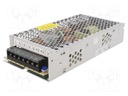 Power supply: industrial; single-channel,universal; 150W; 5VDC