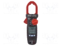 AC/DC digital clamp meter; Øcable: 35mm; LCD (6000); VDC: 0÷600V