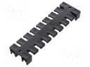 Clip; plastic; H: 40mm; L: 140mm; D: 50mm