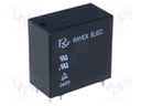 Relay: electromagnetic; SPST-NO; Ucoil: 5VDC; 16A/250VAC; 530mW