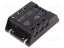 Relay: solid state; Ucntrl: 24VAC; 30A; 48÷480VAC; 3-phase