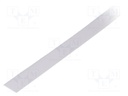 Cover for LED profiles; white; 1m; Kind of shutter: H; slide