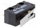 Microswitch SNAP ACTION; with lever; SPDT; 3A/125VAC; 2A/30VDC