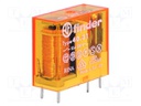 Relay: electromagnetic; SPDT; Ucoil: 24VAC; 10A/250VAC; 10A/30VDC