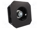 Fan: EC; radial; 230VAC; 270x270x131mm; 705m3/h; ball bearing; IP54