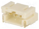 Socket; wire-board; male; 2mm; PIN: 3; SMT; 1A; tinned; -25÷85°C; 100V