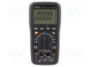 Digital multimeter; LCD 3,75 digit (3999); 3x/s; -20÷1000°C