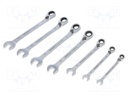 Key set; combination spanner; Pcs: 7; Series: MicroSpeeder