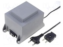 Transformer: encapsulated; 160VA; 230VAC; 230V; 0.73A; 3kg; IP00