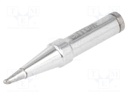 Tip; conical sloped; 1.2mm; 370°C