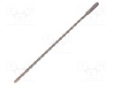 Drill bit; for concrete; Ø: 6.5mm; L: 310mm; metal