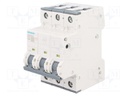 Circuit breaker; 440VAC; Inom: 20A; Poles: 3; DIN; Charact: C; 10kA