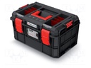 Toolbox; 546x380x307mm; polymer; X BLOCK LOG; IP55