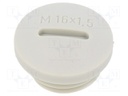 Stopper; M20; 1,5; Mat: polyamide