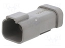 Connector: wire-wire; PX0; plug; male; PIN: 4; IP68; Locking: latch